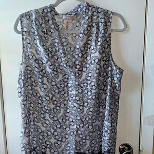 Laundry by Shelli Segal 100% Polyester Button blouse
